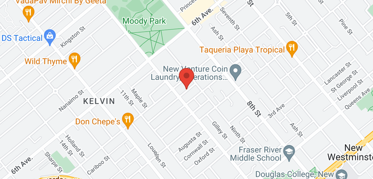 map of 214 910 FIFTH AVENUE